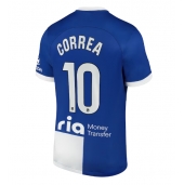 Atletico Madrid Angel Correa #10 Replika Bortedrakt 2023-24 Kortermet