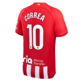 Atletico Madrid Angel Correa #10 Replika Hjemmedrakt 2023-24 Kortermet