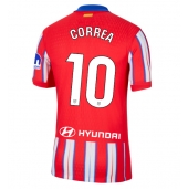 Atletico Madrid Angel Correa #10 Replika Hjemmedrakt 2024-25 Kortermet