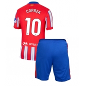 Atletico Madrid Angel Correa #10 Replika Hjemmedrakt Barn 2024-25 Kortermet (+ bukser)