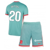 Atletico Madrid Axel Witsel #20 Replika Bortedrakt Barn 2024-25 Kortermet (+ bukser)