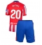 Atletico Madrid Axel Witsel #20 Replika Hjemmedrakt Barn 2024-25 Kortermet (+ bukser)