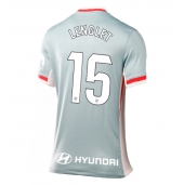 Atletico Madrid Clement Lenglet #15 Replika Bortedrakt Dame 2024-25 Kortermet