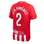 Atletico Madrid Jose Gimenez #2 Replika Hjemmedrakt 2023-24 Kortermet