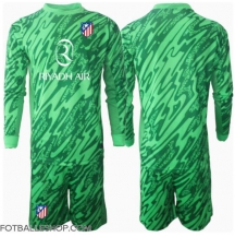 Atletico Madrid Keeper Replika Bortedrakt Barn 2024-25 Langermet (+ bukser)