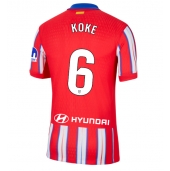 Atletico Madrid Koke #6 Replika Hjemmedrakt 2024-25 Kortermet