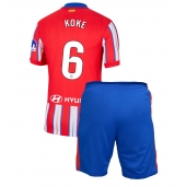 Atletico Madrid Koke #6 Replika Hjemmedrakt Barn 2024-25 Kortermet (+ bukser)