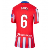 Atletico Madrid Koke #6 Replika Hjemmedrakt Dame 2024-25 Kortermet