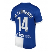 Atletico Madrid Marcos Llorente #14 Replika Bortedrakt 2023-24 Kortermet