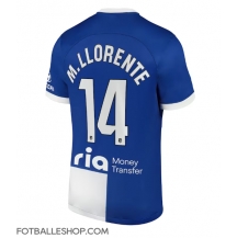 Atletico Madrid Marcos Llorente #14 Replika Bortedrakt 2023-24 Kortermet