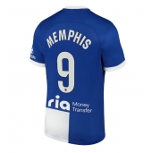 Atletico Madrid Memphis Depay #9 Replika Bortedrakt 2023-24 Kortermet