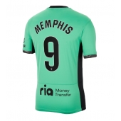 Atletico Madrid Memphis Depay #9 Replika Tredjedrakt 2023-24 Kortermet