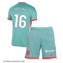 Atletico Madrid Nahuel Molina #16 Replika Bortedrakt Barn 2024-25 Kortermet (+ bukser)