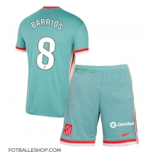 Atletico Madrid Pablo Barrios #8 Replika Bortedrakt Barn 2024-25 Kortermet (+ bukser)