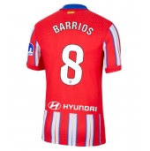 Atletico Madrid Pablo Barrios #8 Replika Hjemmedrakt 2024-25 Kortermet