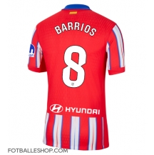 Atletico Madrid Pablo Barrios #8 Replika Hjemmedrakt 2024-25 Kortermet