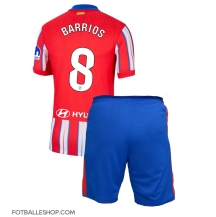 Atletico Madrid Pablo Barrios #8 Replika Hjemmedrakt Barn 2024-25 Kortermet (+ bukser)