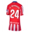 Atletico Madrid Robin Le Normand #24 Replika Hjemmedrakt Dame 2024-25 Kortermet