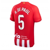 Atletico Madrid Rodrigo De Paul #5 Replika Hjemmedrakt 2023-24 Kortermet