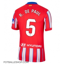 Atletico Madrid Rodrigo De Paul #5 Replika Hjemmedrakt 2024-25 Kortermet