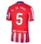 Atletico Madrid Rodrigo De Paul #5 Replika Hjemmedrakt 2024-25 Kortermet