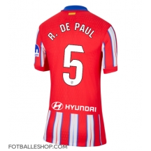 Atletico Madrid Rodrigo De Paul #5 Replika Hjemmedrakt Dame 2024-25 Kortermet