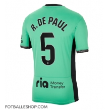 Atletico Madrid Rodrigo De Paul #5 Replika Tredjedrakt 2023-24 Kortermet