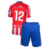 Atletico Madrid Samuel Lino #12 Replika Hjemmedrakt Barn 2024-25 Kortermet (+ bukser)