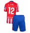 Atletico Madrid Samuel Lino #12 Replika Hjemmedrakt Barn 2024-25 Kortermet (+ bukser)