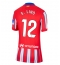 Atletico Madrid Samuel Lino #12 Replika Hjemmedrakt Dame 2024-25 Kortermet