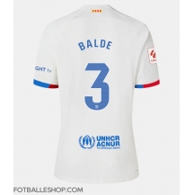 Barcelona Alejandro Balde #3 Replika Bortedrakt Dame 2023-24 Kortermet