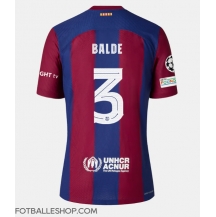 Barcelona Alejandro Balde #3 Replika Hjemmedrakt 2023-24 Kortermet