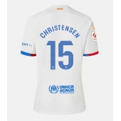 Barcelona Andreas Christensen #15 Replika Bortedrakt 2023-24 Kortermet