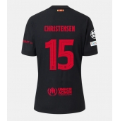 Barcelona Andreas Christensen #15 Replika Bortedrakt 2024-25 Kortermet