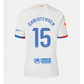 Barcelona Andreas Christensen #15 Replika Bortedrakt Dame 2023-24 Kortermet