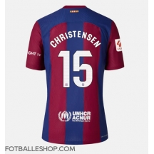 Barcelona Andreas Christensen #15 Replika Hjemmedrakt Dame 2023-24 Kortermet