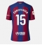 Barcelona Andreas Christensen #15 Replika Hjemmedrakt Dame 2023-24 Kortermet