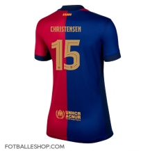 Barcelona Andreas Christensen #15 Replika Hjemmedrakt Dame 2024-25 Kortermet