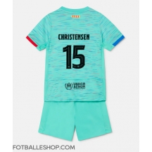 Barcelona Andreas Christensen #15 Replika Tredjedrakt Barn 2023-24 Kortermet (+ bukser)