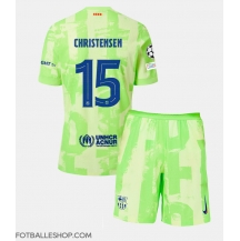 Barcelona Andreas Christensen #15 Replika Tredjedrakt Barn 2024-25 Kortermet (+ bukser)