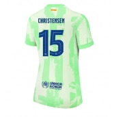 Barcelona Andreas Christensen #15 Replika Tredjedrakt Dame 2024-25 Kortermet