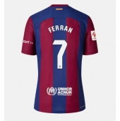 Barcelona Ferran Torres #7 Replika Hjemmedrakt Dame 2023-24 Kortermet