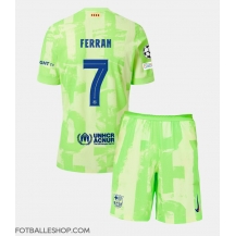 Barcelona Ferran Torres #7 Replika Tredjedrakt Barn 2024-25 Kortermet (+ bukser)