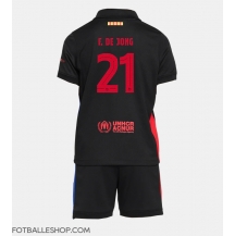 Barcelona Frenkie de Jong #21 Replika Bortedrakt Barn 2024-25 Kortermet (+ bukser)