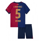 Barcelona Inigo Martinez #5 Replika Hjemmedrakt Barn 2024-25 Kortermet (+ bukser)