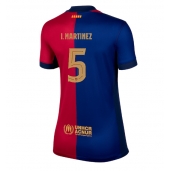 Barcelona Inigo Martinez #5 Replika Hjemmedrakt Dame 2024-25 Kortermet