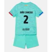 Barcelona Joao Cancelo #2 Replika Tredjedrakt Barn 2023-24 Kortermet (+ bukser)