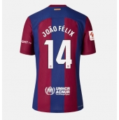 Barcelona Joao Felix #14 Replika Hjemmedrakt Dame 2023-24 Kortermet