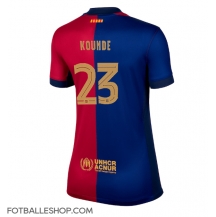 Barcelona Jules Kounde #23 Replika Hjemmedrakt Dame 2024-25 Kortermet