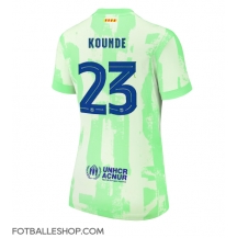 Barcelona Jules Kounde #23 Replika Tredjedrakt Dame 2024-25 Kortermet